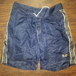 Blue Natuica Sport Tech Board Shorts sz. L